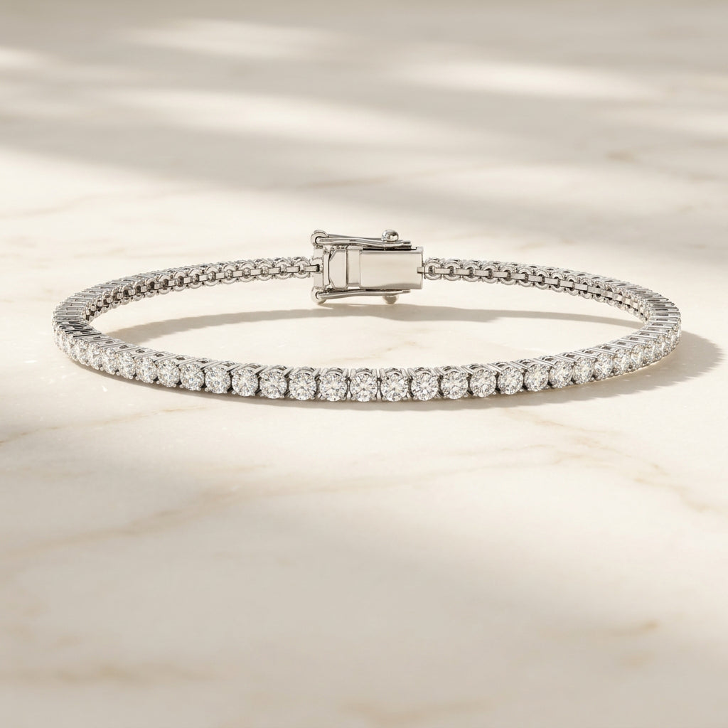 2ct Lab Grown Diamond Tennis Bracelet