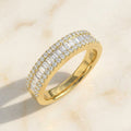 Yellow Gold Baguette Band