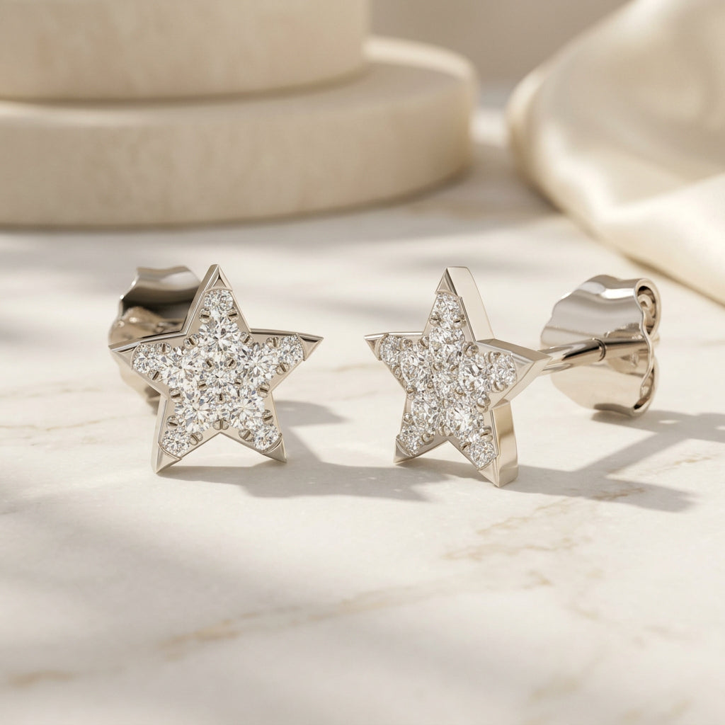 Star Stud Earrings