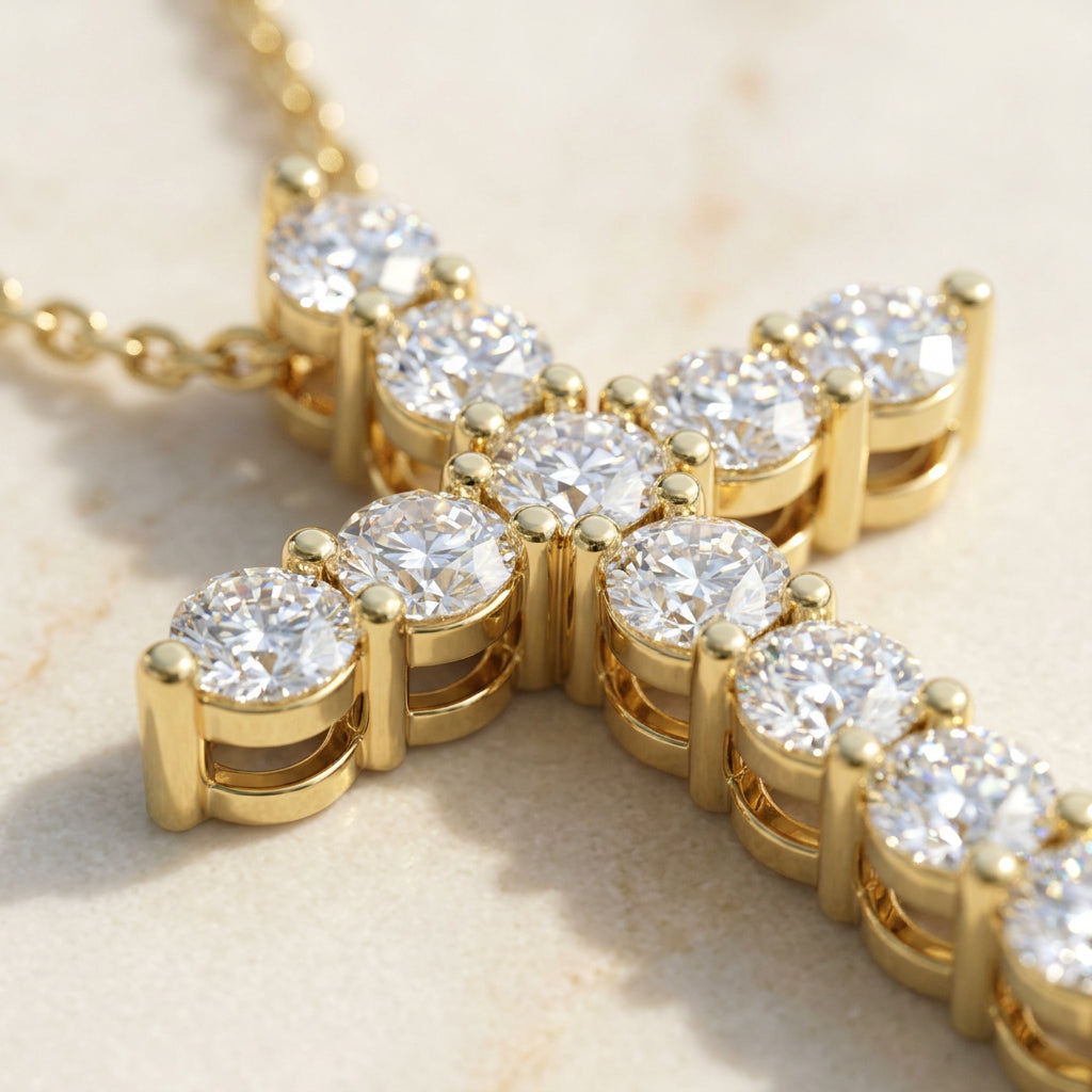 Breakfast with Tiffany Cross - Yellow Gold