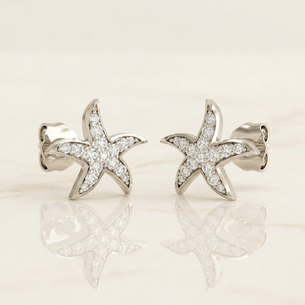 Starfish Stud Earrings