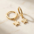 Star Drop Earring