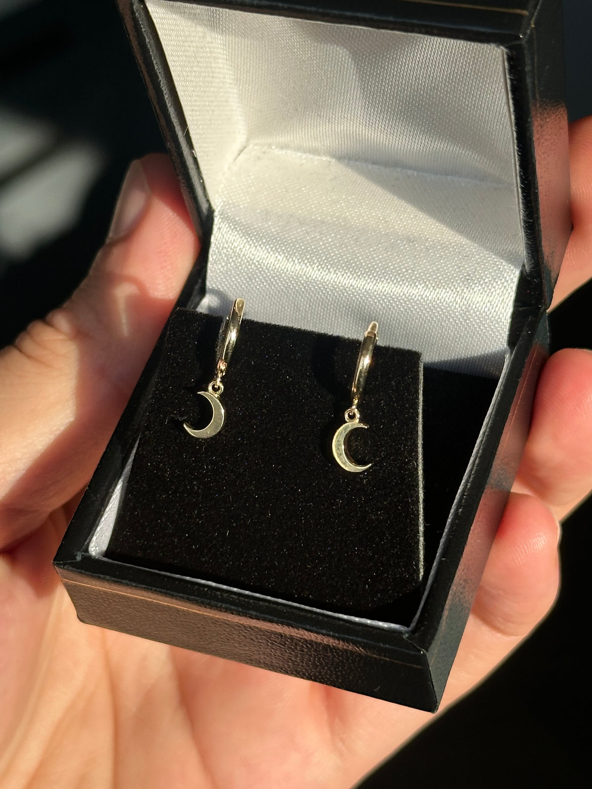Moon Drop Earring