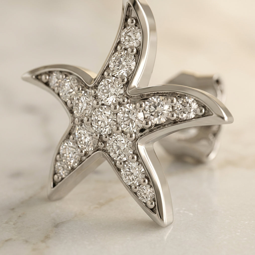 Starfish Stud Earrings
