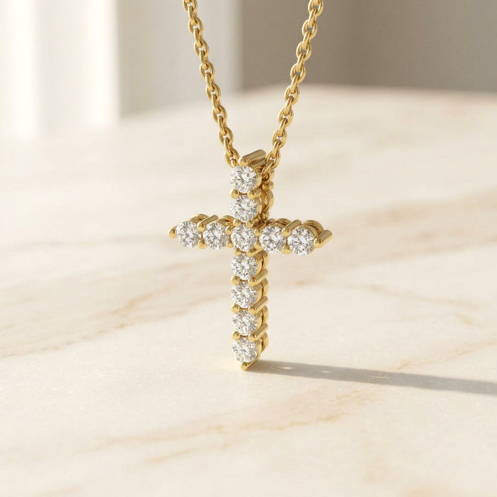 Breakfast with Tiffany Cross - Yellow Gold