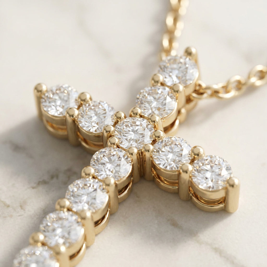 Breakfast with Tiffany Cross - Yellow Gold
