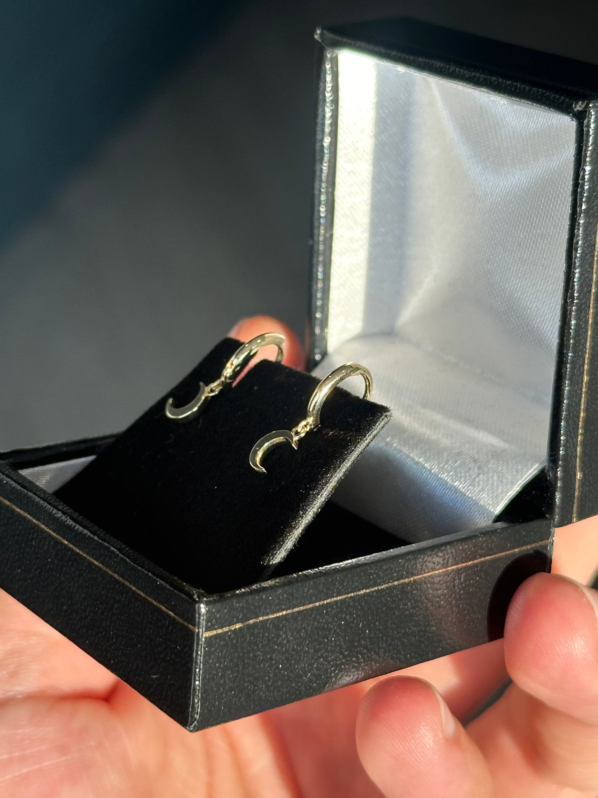 Moon Drop Earring