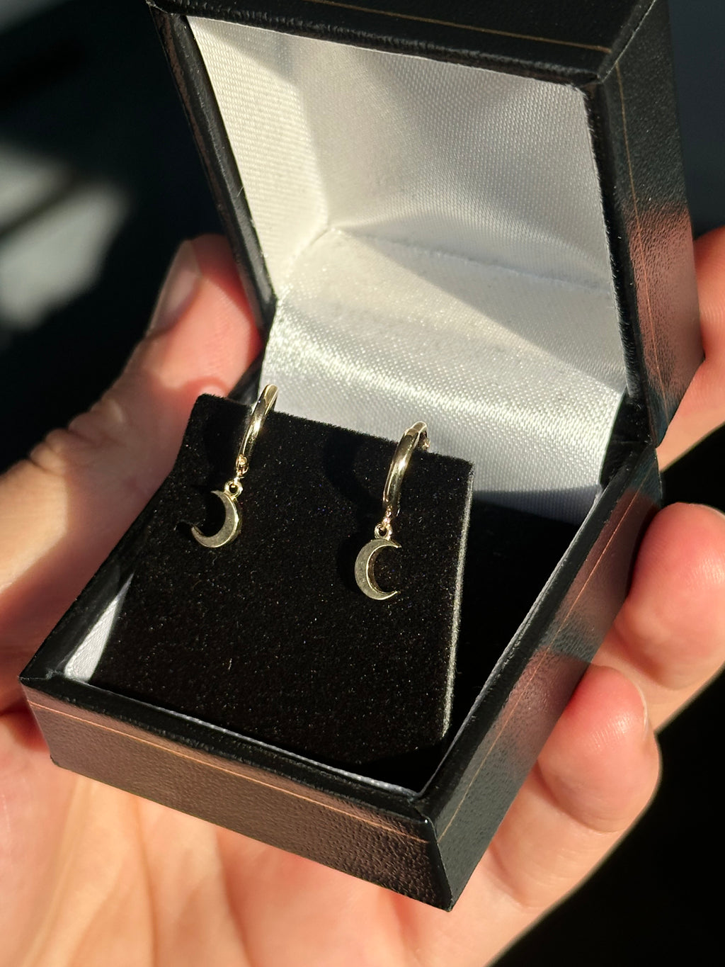 Moon Drop Earring