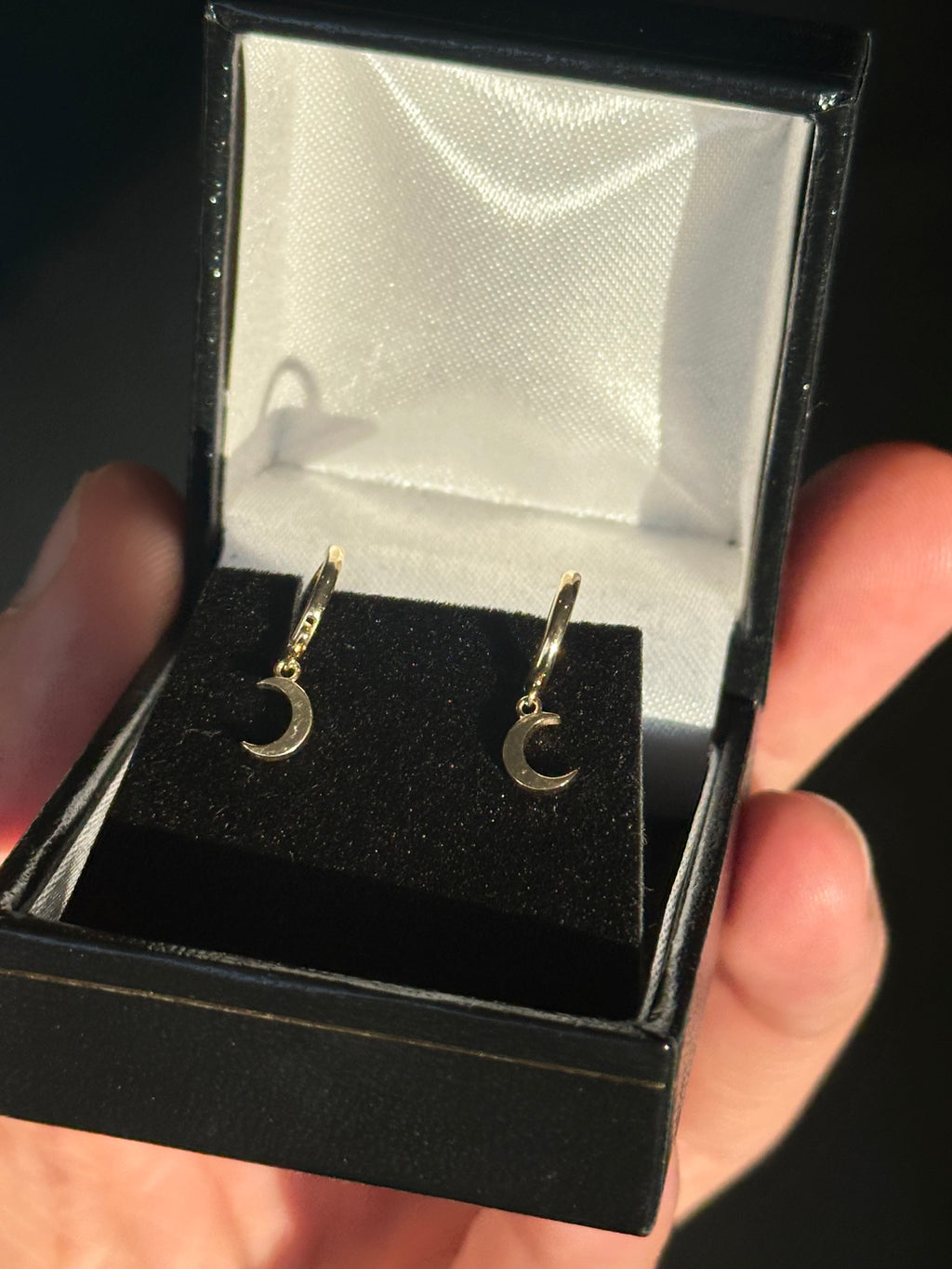 Moon Drop Earring