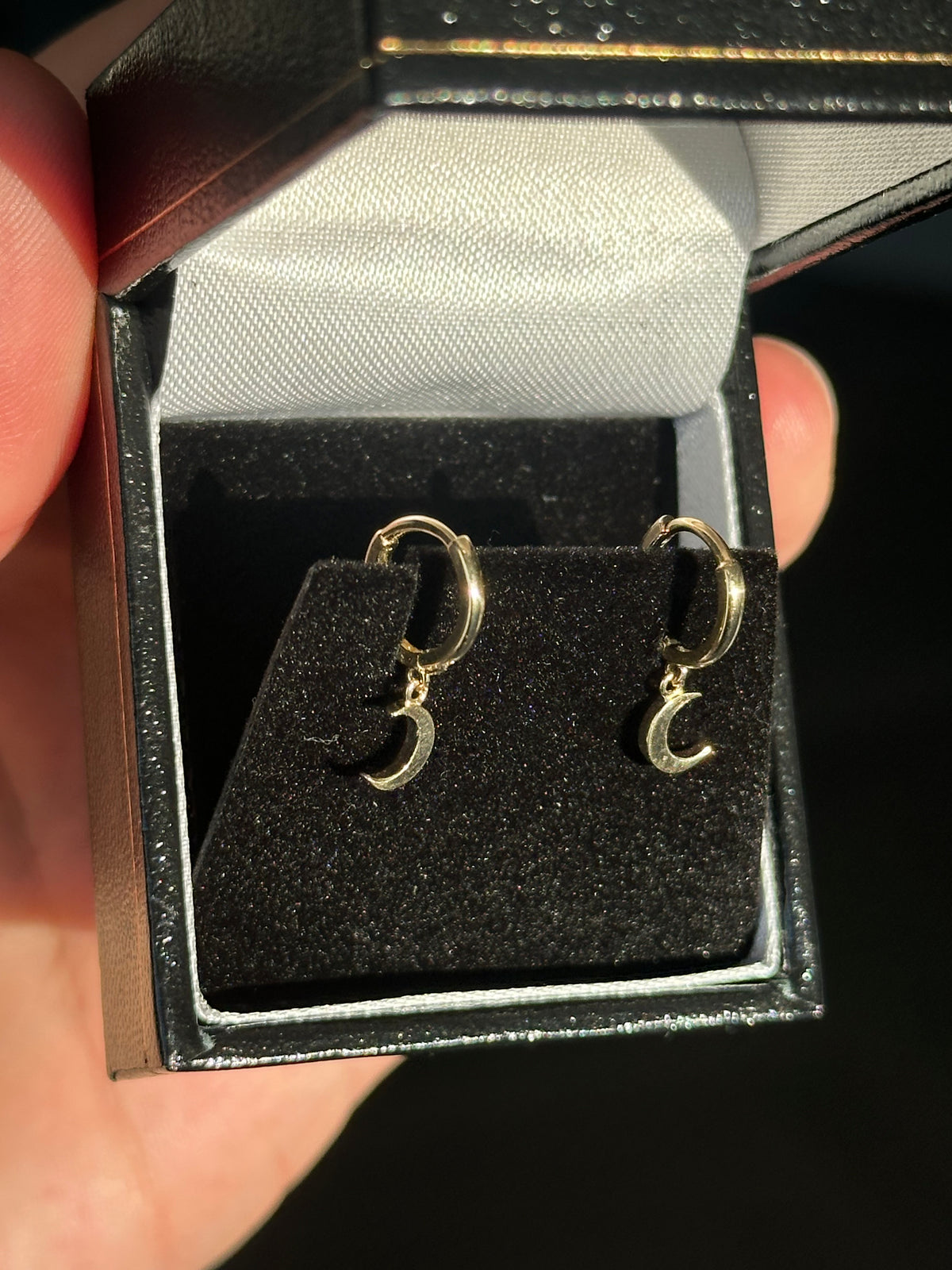 Moon Drop Earring