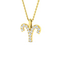 Zodiac Star Sign Diamond Pendant