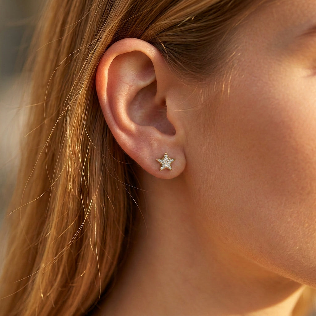 Star Stud Earrings