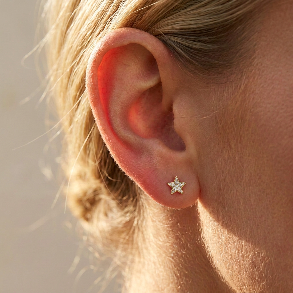 Star Stud Earrings