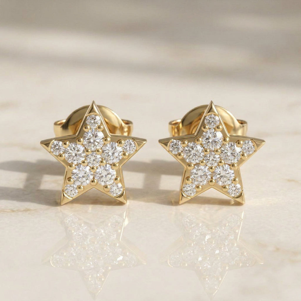 Star Stud Earrings
