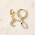 Moon Drop Earring