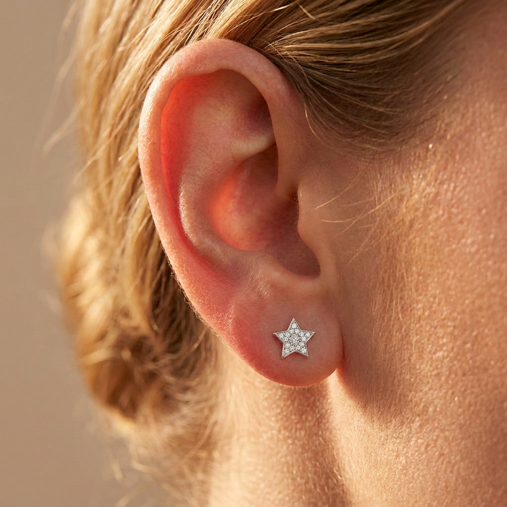 Star Stud Earrings