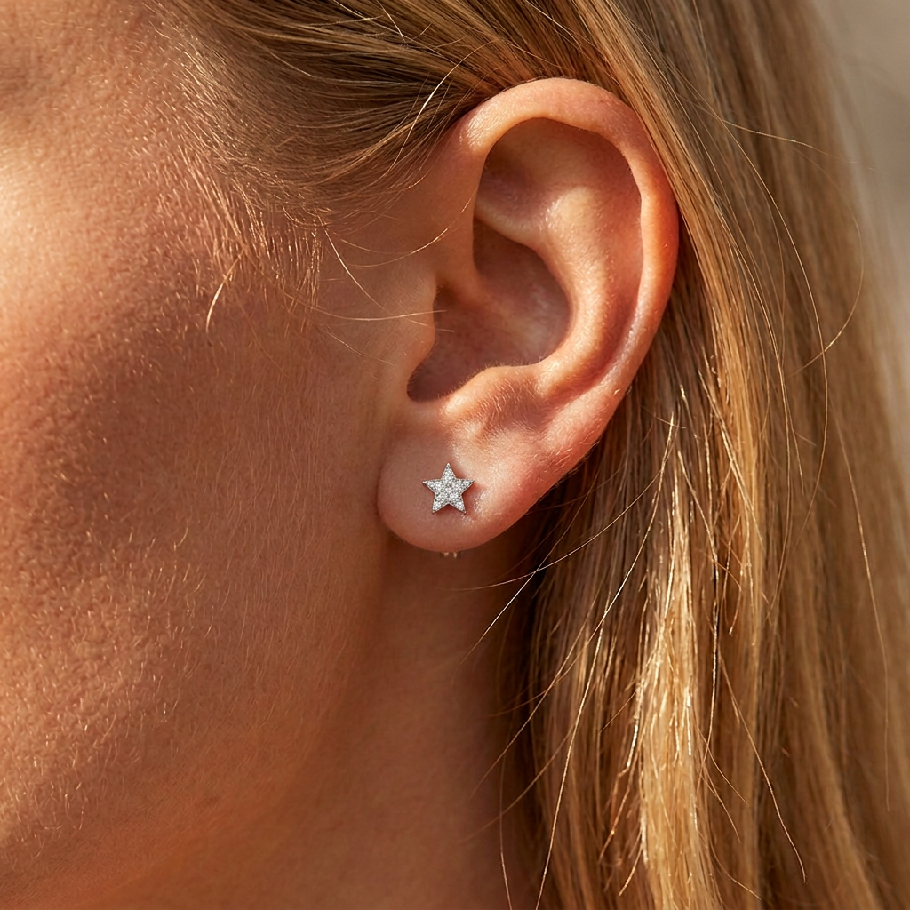 Star Stud Earrings